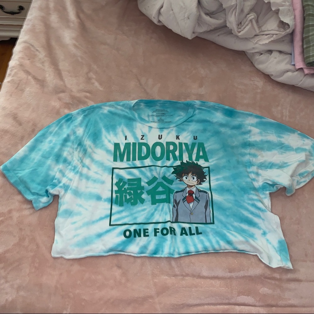 My hero academia deku shirt XL